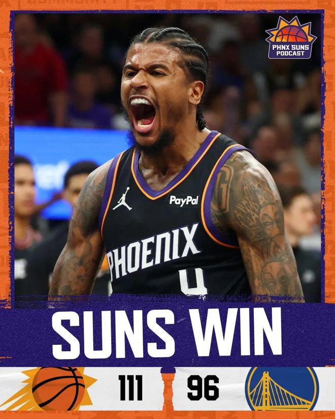 太阳力克勇士格林36分成关键先生 勇士季后赛梦